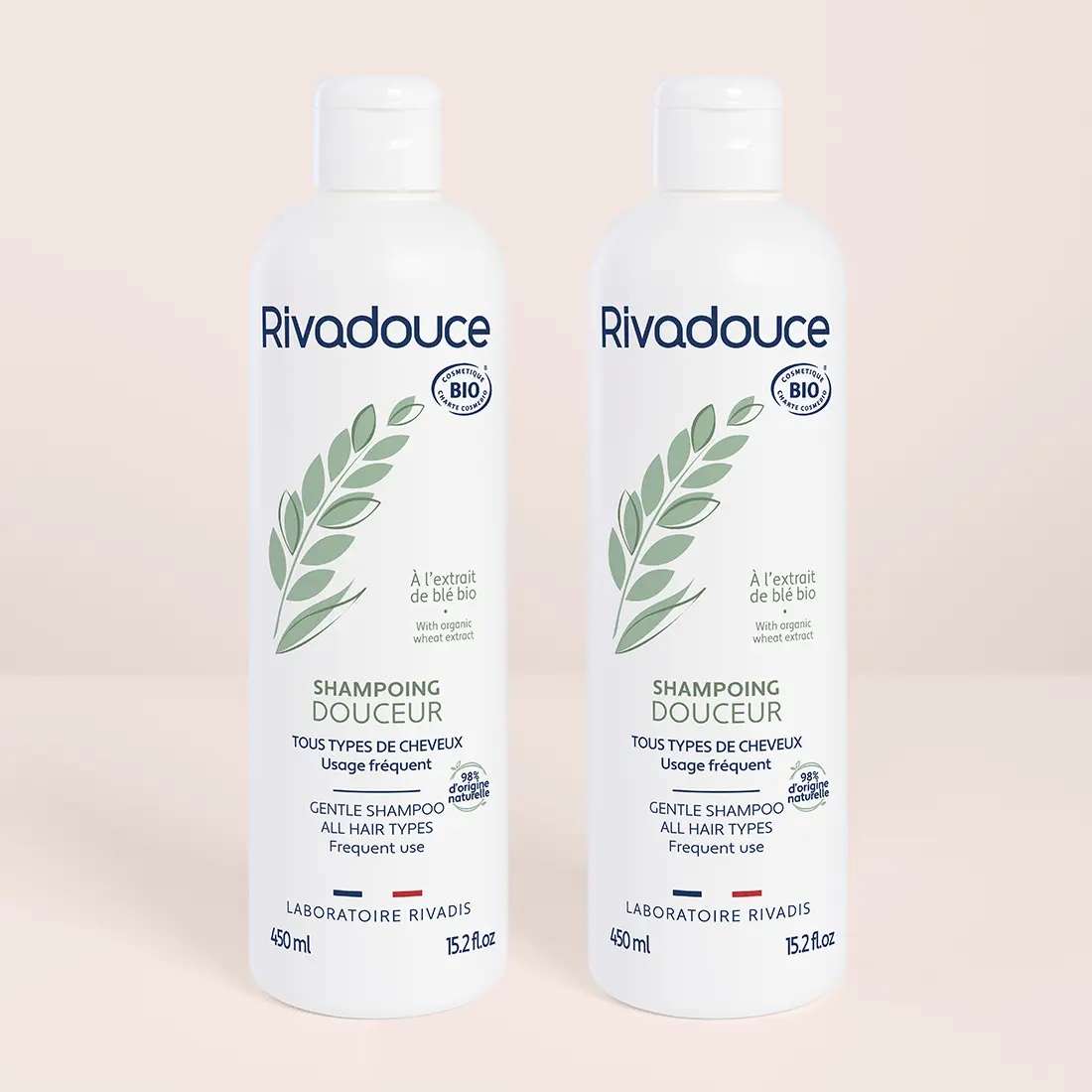 LOT SHAMPOING DOUCEUR 2X450ML